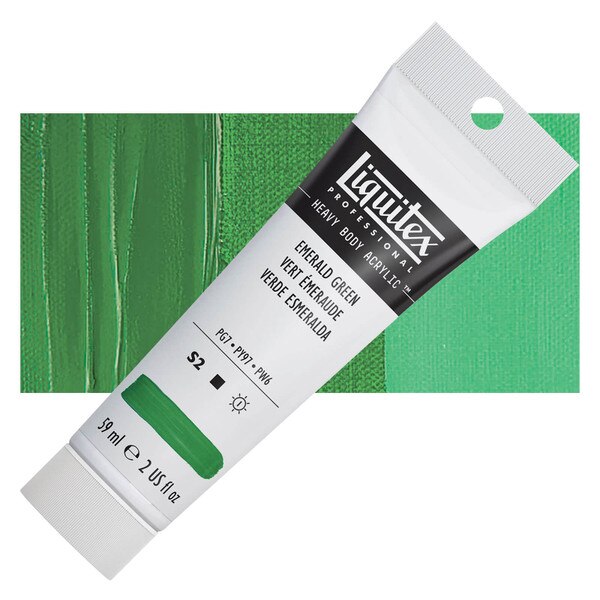 Liquitex Heavy Body Acrylic Paint - Emerald Green